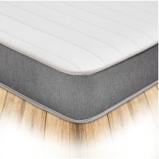 Starlight Beds Memory Foam Mattress 80 x 200 cm White / Grey