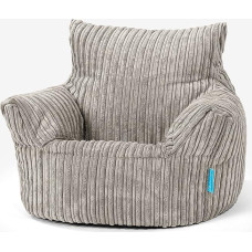 Lounge Pug Small Children's Bean Bag for 1-3 Years, Mink Corduroy Fabric, Mini Chair, Children's Chair, Cuddly Chair, Children's Furniture for Children's Room