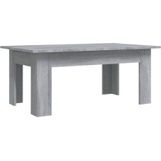 vidaXL Sonoma Coffee Table Side Table Living Room Table Sofa Table Coffee Table Living Room Grey 100 x 60 x 42 cm Wood Material