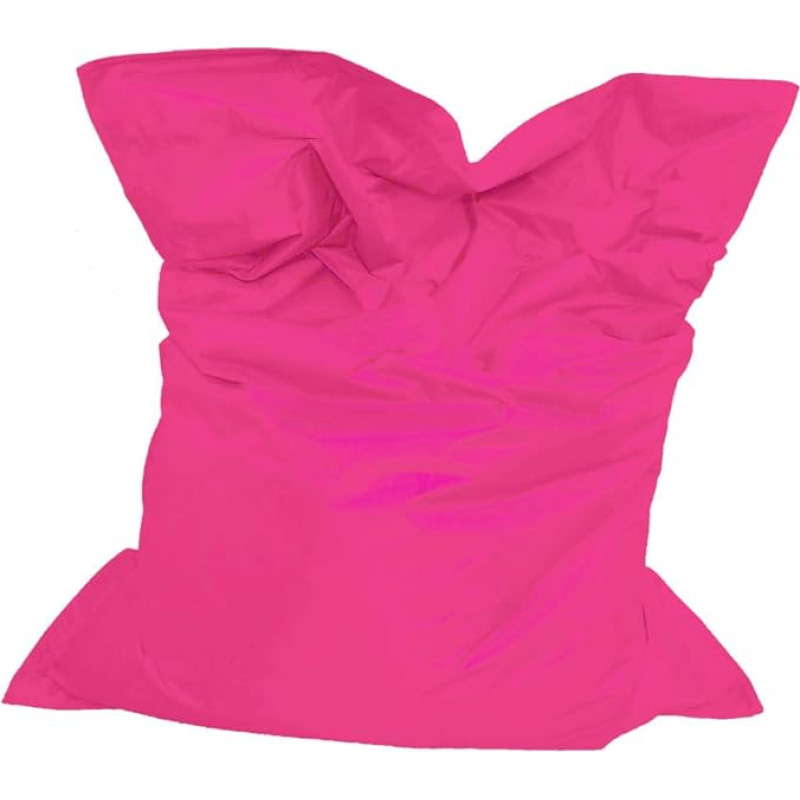 XXL Bean Bag Outdoor and Indoor Lazy Place Washable Waterproof with Inner Bag (Magenta)