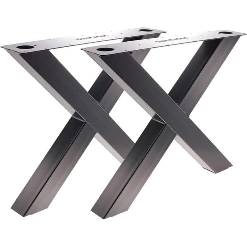 Bentatec Set of 2 Table Frames X100/100 Black