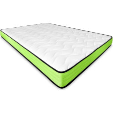 DUÉRMETE ONLINE Memory Foam Reversible Memory Foam Mattress for Teenagers - 90 x 200 cm - Ideal for Nesting and Bunk Beds - White