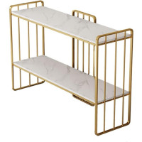 Console Sofa Table, Console Table, Entrance Console Tables, Stone Top and Metal Console Table, High Wide Hallway Side Table, Living Room, Hallway Decoration Table