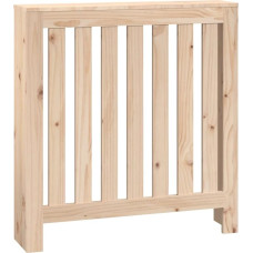 vidaXL Radiator Cover 79.5 x 19 x 84 cm Solid Pine Wood