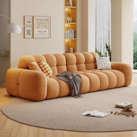 Modern Bubble Cloud Couch, Tufted Cosy 2 Seater Sofa for Living Room, Apartment, Bedroom