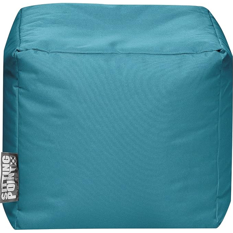 Magma-Heimtex Scuba Cube Bean Bag Seat in Teal
