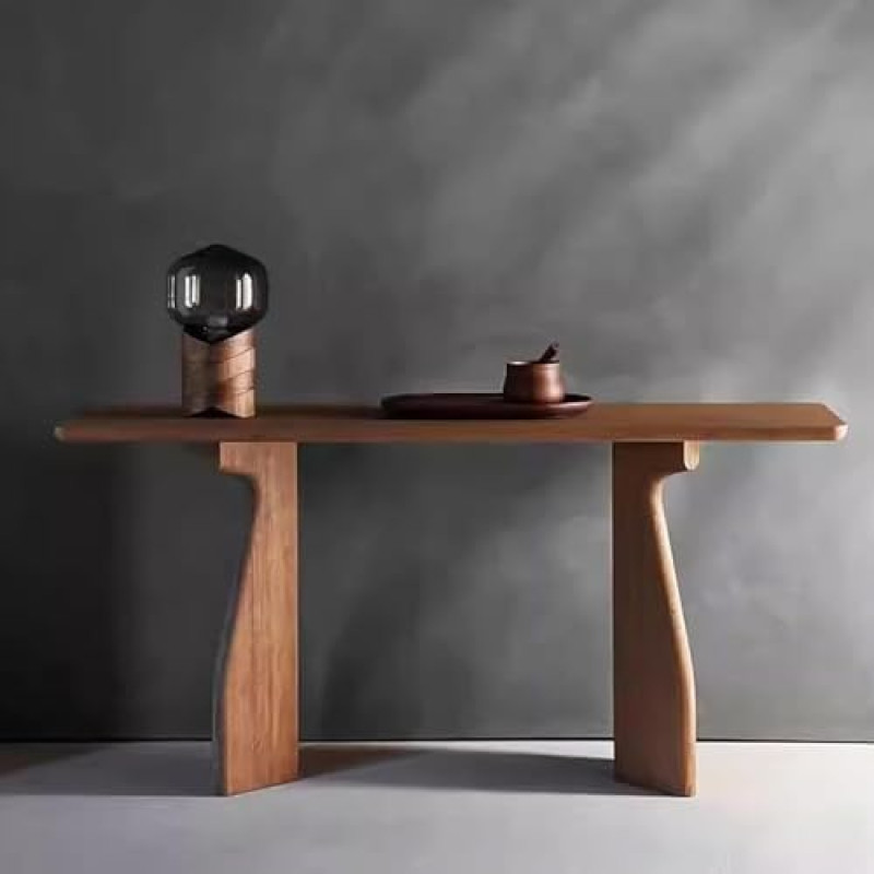 Console Sofa Tables, Modern Solid Wood Console Table - Entryway, Living Room, Behind Couch, Hallway Entrance, Narrow Sofa Table, Side Table - Stylish and Functional Furniture for Home Decoration