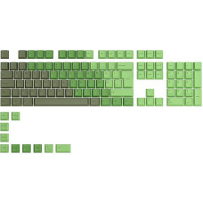 Glorious Gaming 115x GPBT-Keycaps - Cherry-Profil, äußerst widerstandsfähiger PBT-Kunststoff, optisch ein Blickfang, überragende Akustik, Originalschrift, Deutsch layout - Olive