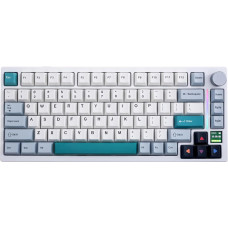 GK GAMAKAY TK75 V2 75% Gasket Quiet Mechanical Keyboard with TFT Screen, Cable/Bluetooth/Wireless RGB Light Bar, Hot-Swappable, 5-Layer Padding, Gaming Keyboard (GamaKay Pegasus Switch)