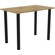 AKKE Dining Room Table 90 cm x 60 cm Dining Table Small Table Kitchen Table Desk Dining Table Dining Room Furniture Black Legs