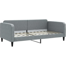 vidaXL Day Bed, Guest Bed, 2-in-1, Sofa Bed for Bedroom, Living Room, Sofa Bed, Modern Design, Light Grey, 100 x 200 cm Fabric