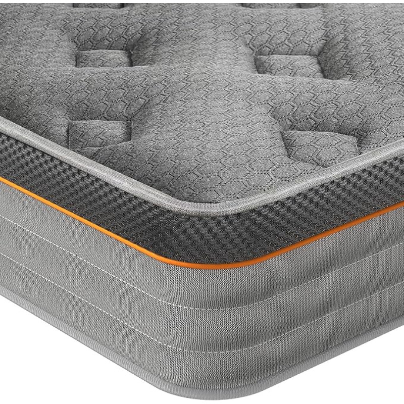 Good Nite Hybrid Mattress Single Foam Grey Single