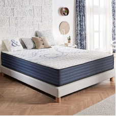 Naturalex Perfect Dream Cold Foam Mattress 140 x 200 cm Hardness H3/H4 Oeko-Tex Certified Latex Blue 7-Zone Mattress Height 30 cm Made in EU