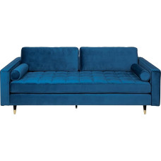 invicta INTERIOR riess-Ambiente.de Elegant Design Sofa Cosy Velvet 220 cm Aqua Velvet Spring Core 3-Seater Sofa Couch Sofa Set