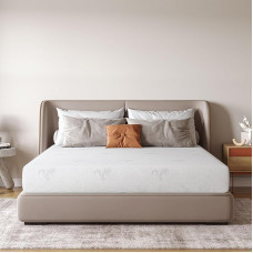 Vesgantti, Breathable Memory Foam Mattress with Double Layer, Bamboo Foam and Bamboo Fibre, Ergonomic Orthopaedic Design, Fabric, 5FT UK King