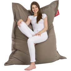 QSack Indy Bean Bag with Micro Beads, Made with German Quality Filling, EPS, HBCD-Free, Indoor Bean Bag with Inner Cover, 140 x 180 cm