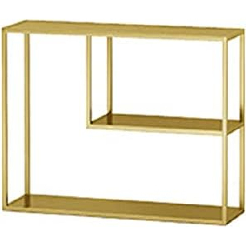 Konsolentische für den Flur, schmal, hinter dem Sofatisch, moderner Beistelltisch aus Metall mit Konsole für das Wohnzimmer, 3-stufiger Beistelltisch mit Trennwand, perfekt für Flur, Wohnzim