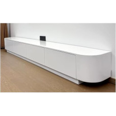 Console Tables for Hallway Slim Behind Sofa Table Modern White TV Stand with Drawers and Doors Large Entertainment Center Console for Living Room TV Storage Shelf