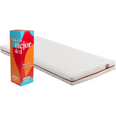 PIKOLIN Mattress 90 x 200 cm for Pull-Out Bed, Children's Bed, Bunk Bed, Youth Mattress, HR Foam, Extra Comfort, Washable Cover, High Breathability