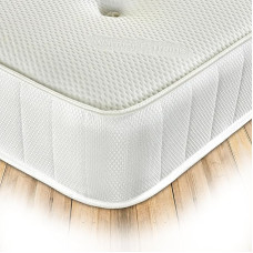 Starlight Beds Sleep Tufted Warmer Extreme Padding Breathable Winter Warms Premium Mattress, Cotton Blend, Polyester Cotton, White, Double