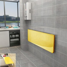 Drop Leaf Schreibtisch – Stabiler Klapptisch zur Wandmontage für Home Office, Wäsche oder Werkbank – kompaktes Holzdesign, platzsparende und vielseitige Lösung