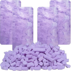 JDMSHCA 9 kg zerkleinerte Memory-Schaum-Füllung, bequemer Sitzsack-Stuhlfüller mit Gel, lila weiche Sitzsack-Füllung geeignet für Boxsack, Couchkissen, Pouf, Hundebett und verschiedene Kissen