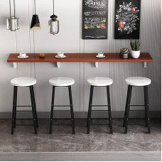 Klappbarer Esstisch zur Wandmontage, platzsparende Küche, Bar und Schreibtisch, verstellbarer Wandtisch für Esszimmer, Kochen und Heimbüro