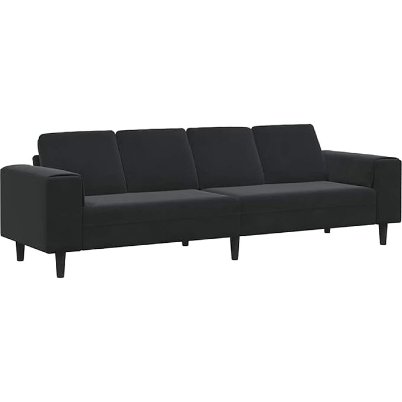 Vopese Sofa Set Schwarz Samt Sofa Model3335096