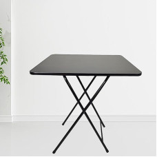 Kripyery Folding Square Table Roll Up Table 4 Person Indoor Outdoor Portable Card Table All-Purpose Game Folding Dining Table (UK)