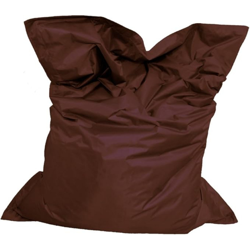 XXL Bean Bag Outdoor and Indoor Lazy Place Washable Waterproof with Inner Bag (Brown)