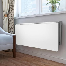 Klappbarer Wandtisch, platzsparend, Wandmontage, Ess- und Frühstücksbar, kompakter schwebender Tisch für Küche, Waschküche, kleine Räume, Weiß