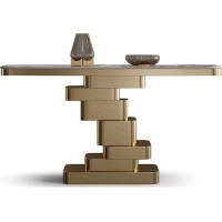 Konsolentisch Extra langer Sofatisch, moderner Konsolentisch, Eingangstisch, schmaler und langer Sofatisch für Wohnzimmer, Eingang, Flur, Foyer Konsole Eingang (Gra