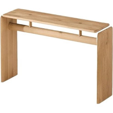 Konsolentisch, Konsolentisch, kleiner Konsolentisch, Eingangstisch aus Holz, rustikal, schmaler Sofatisch, Akzenttisch für Wohnzimmer, Eingang, Flur, Korridor, Konsole