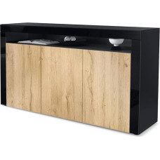 Vladon Valencia Sideboard Black