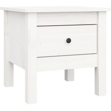 prissent Coffee Table Sofa Table Decorative Side Table Tea Table for Living Room Bedroom or Study Modern and Elegant Look White 40 x 40 x 39 cm