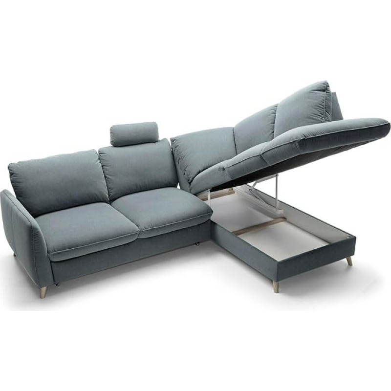 VIENNA INTERNATIONAL FURNITURE Nils Corner Sofa with Bed Function