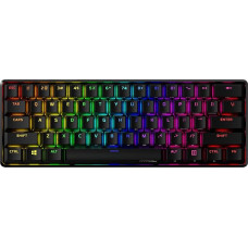 HyperX Alloy Origins 60 - Mechanical Gaming Keyboard - Ultra Compact 60% Form Factor - HyperX Aqua Switch (Tactile) - Double Shot PBT Keycaps - RGB LED Backlight, Black