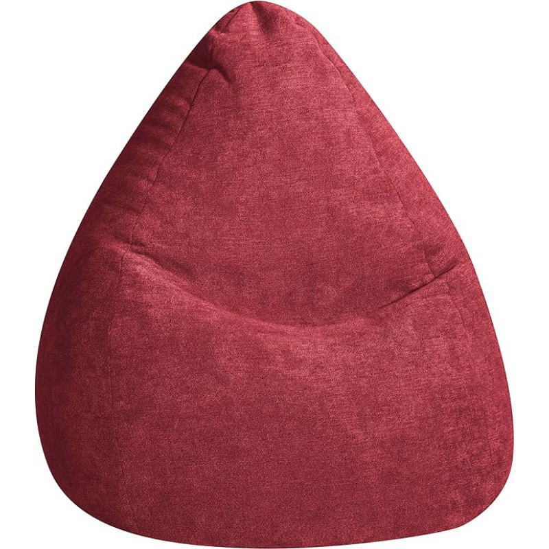 Gouchee Home Sitting Point Only by Magma BeanBag ALFA XL Bean Bag Made in Germany Wine Red
