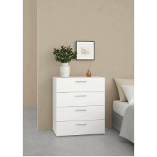 Dmora - Valerie Multi-Purpose Chest of Drawers Bedroom Chest of Drawers 70 x 40 x 82 cm White