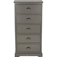 Safavieh Haverford Chest, Wood, Grey, 59x35x119.88 cm