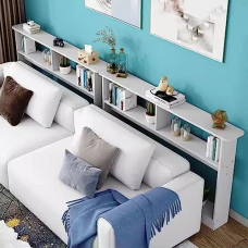 Konsolentische aus Glas für den Flur, schmal, hinter dem Sofa, Tischregal, Eingangsbereich, Marmor, moderner Konsolen-Sofatisch, 2er-Set, schmaler Couch-Beistelltisch mit Holzplatte, Akzentm