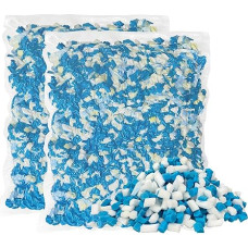 HONEHO 10lb Shredded Gel Memory Foam Filling, Comfortable and Soft Bean Bag Chair Filler, Memory Foam Filling for Cooling Cushion, Bean Bag, Stuffed Toy, Dog Bed, Couch Cushion