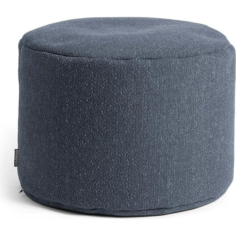 mokebo® Indoor Pouf 'The Rest Pouf', Lightweight Stool, Seat Pouf & Side Table, Made in Black Forest
