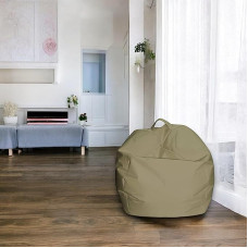 Dmora Elegant Bean Bag Beige Colour Dimensions 65 x 50 x 65 cm