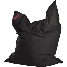 Sitting Point BigFoot SCUBA Comfortable Bean Bag, 130 x 170 x 20 cm, 380 L, Indoor/Outdoor, Made in Germany, Black