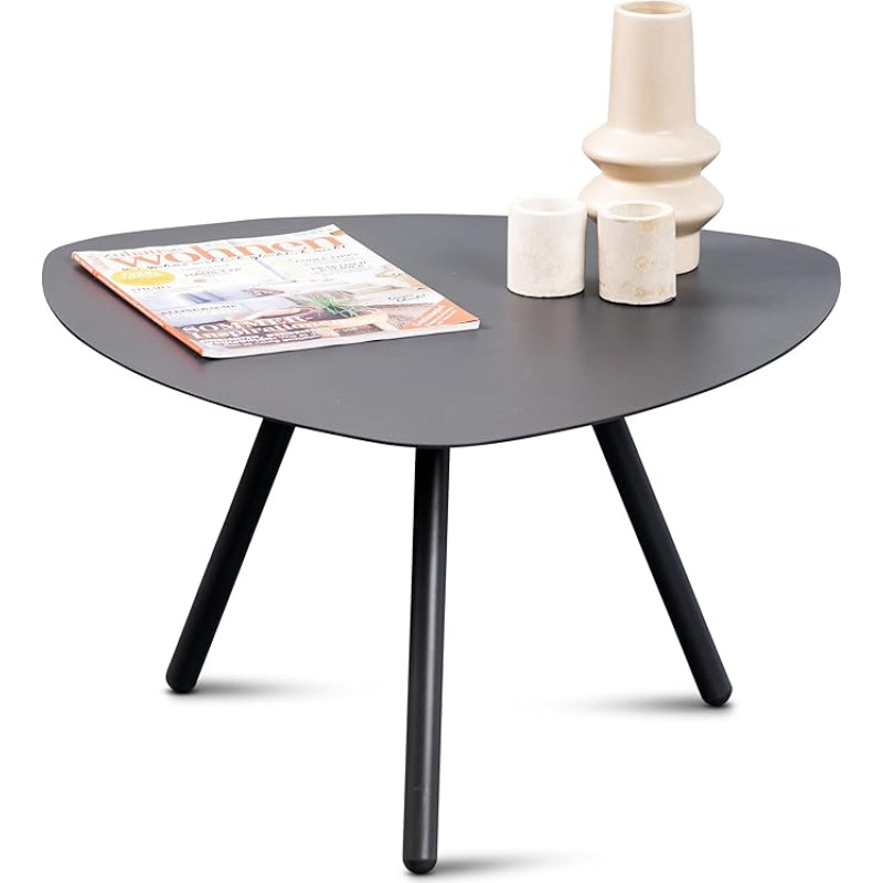 M2 Kollektion Mira Side Table 3 Inches 60 x 35 x 60 cm Anthracite