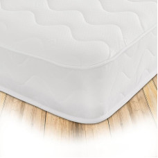 Starlight Beds 1108-26 Small Single Memory Foam Spring Mattress 76 x 183 cm Textile 2ft6 Small Single Mattress