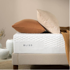 Zinus Bliss Foam Mattress, White, 160 x 190 cm