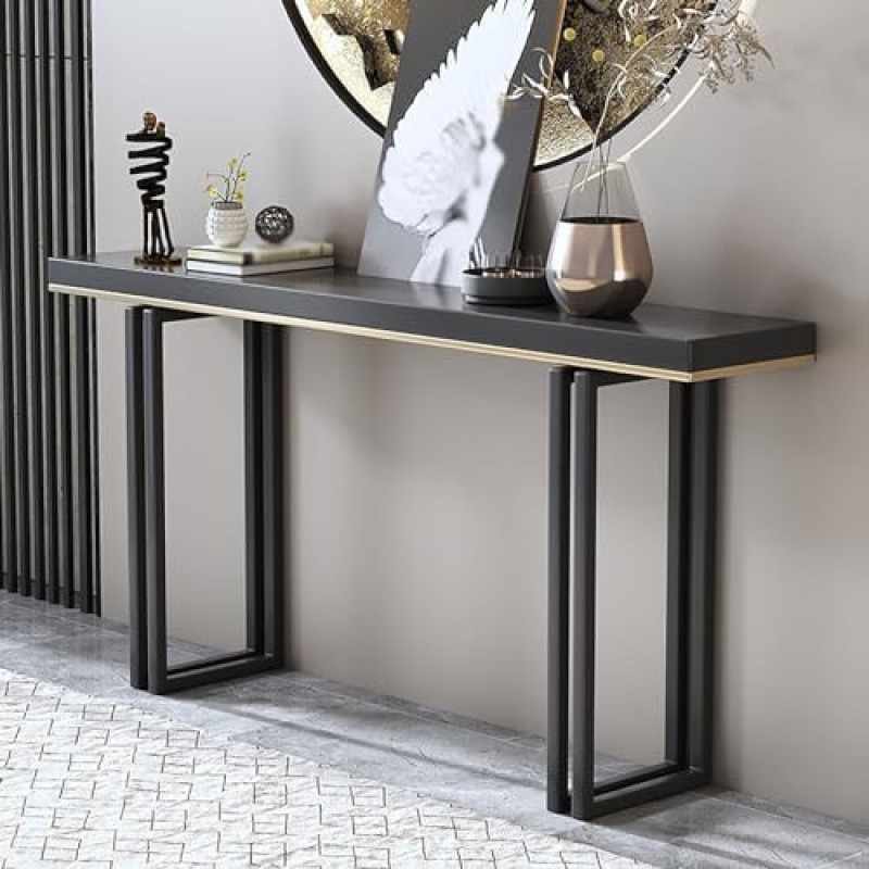Console Tables for Hallway, Narrow Behind Sofa Table, Console Tables for Entryway, Hallway Table/Bookcase, Narrow Entrance Table, Narrow Sofa Table for Living Room