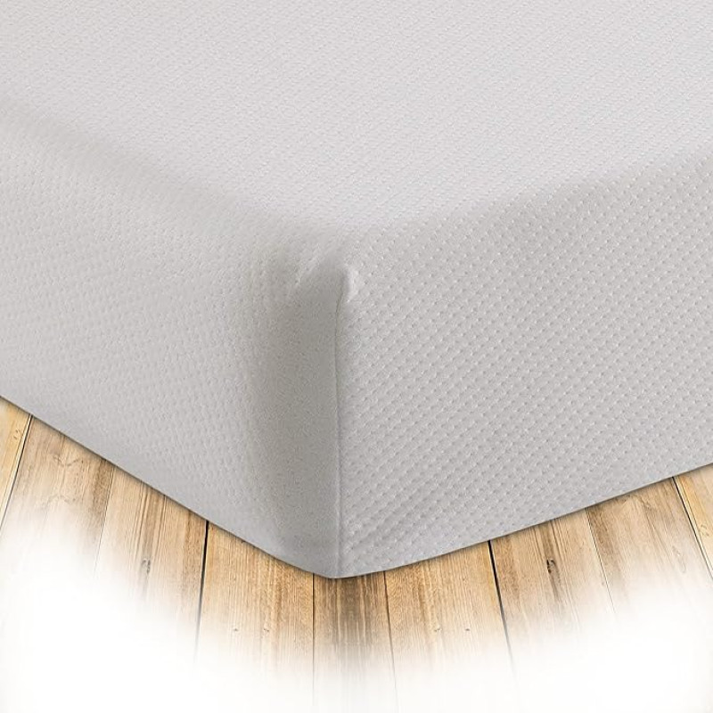Starlight Beds Double Memory Foam Mattress, Double Mattress with Memory Foam, Fits All Standard Bed Frames. Almost Twin Mattress 54